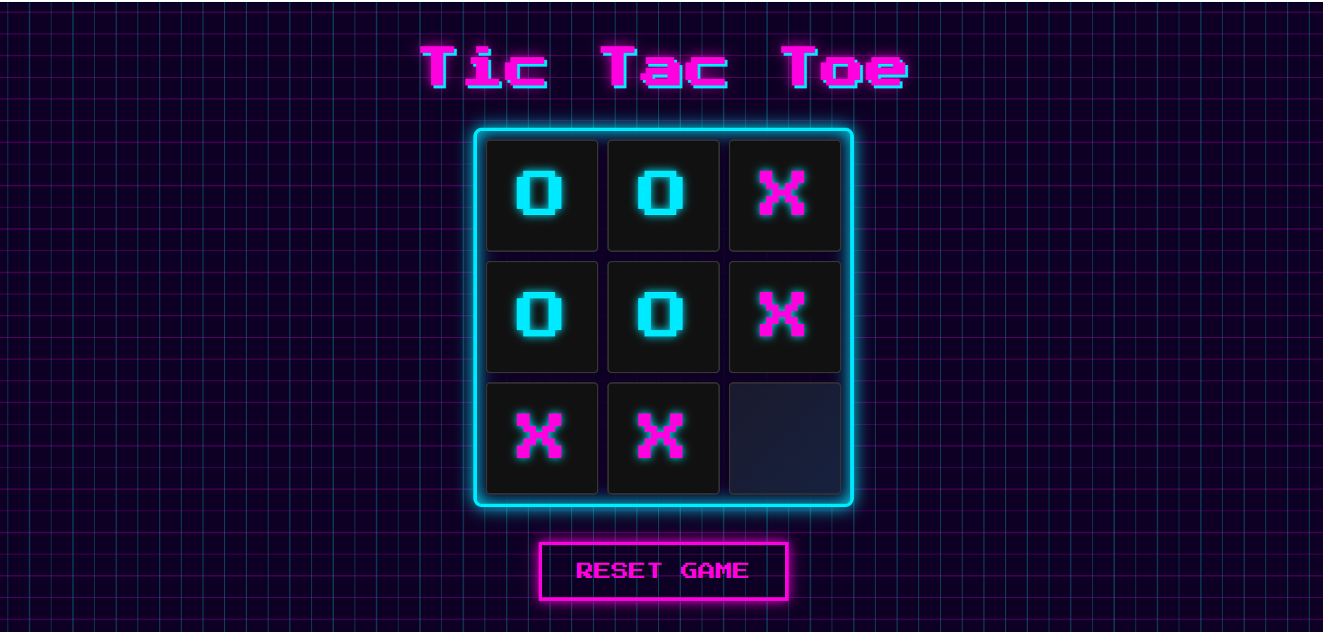 Tic Tac Toe Screenshot